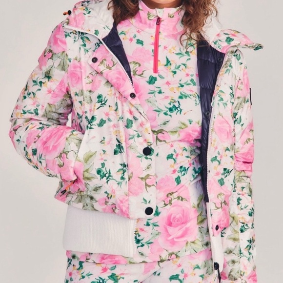 LoveShackFancy x Bogner Fire+ Ice Sella Ski Jacket - Picture 3 of 16